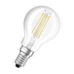 Osram Classic LED E14 Kugel Fadenlampe Klar 5.5W 806lm - 827  | Dimmbar - Ersatz Für 60W