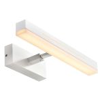 Nordlux Otis 40 Wandleuchte Aluminium Weiß 14W 1300lm 930  | IP44 - Höchste Farbwiedergabe - 3Step Dimmbar