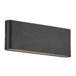 Nordlux Kniver Wandleuchte Aluminium Schwarz 10W 800lm - 830 