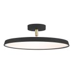DFTP by Nordlux LED Pendelleuchte Kaito Metall Schwarz 24W 1840lm - 830  | Dimmbar