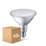 Mehrfachpackung 10x Philips Master Value LED Glühbirne Reflektor E27 PAR38 13W 1000lm 25D - 927  | Höchste Farbwiedergabe - Dimmbar - Ersatz Für 100W