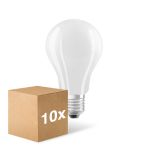 Mehrfachpackung 10x Ledvance Classic LED E27 Birne Fadenlampe Matt 17W 2452lm - 840  | Ersatz Für 150W