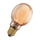 Osram Vintage 1906 LED E27 Globe Fadenlampe Gold 80mm 4W 220lm - 818  | Dimmbar - Ersatz Für 22W