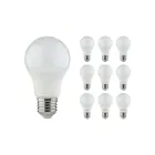 Mehrfachpackung 10x LED E27 Birne Matt 8.5W 806lm - 827 | Ersatz für 60W