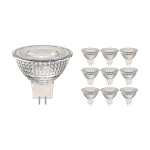 Mehrfachpackung 10x LED Spot G53LED Spot 12V GU5.3 7.5W 830 60D 621lm | Dimmbar - Warmweiß - Ersatz für 50W