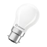 Ledvance Classic LED B22 Poire Dépolie 3.4W 470lm - 827 Blanc Très Chaud | Dimmable - Remplacement 40W