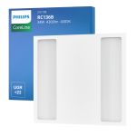 Philips Dalle LED Coreline RC136B 25/34W 3100-4300lm - 840  | 60x60cm - UGR <22 - Puissance Réglable - Éclairage De Secours 3 Heures