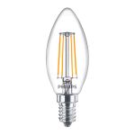 Philips Corepro LED Bougie E14 Filament Claire 4.3W 470lm - 840  | Remplacement 40W