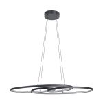 Eglo Suspension Luminaire Gianella Échantillon Noir 38W 4400lm - 830  | Dimmable