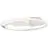 Brilliant Runda Plafonnier Métal Silicone Blanc 45W 5200lm - 830-865 CCT | 500mm - Télécommande Dimmable