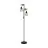 Eglo Lampadaires Salon Townshend 5 Échantillon Bois Noir | IP20 - Convient pour 2x E27 