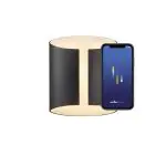 Nordlux Grip Smart LED applique murale Noir 10W 830lm 120D - 827  | Dimmable – IP54