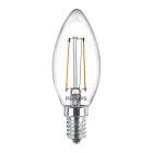 Philips Corepro LED Bougie E14 Filament Claire 2W 250lm – 840  | Remplacement 25W