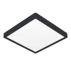 Eglo Plafonnier Fueva 6 Plastique Noir 13W 2100lm - 827-840-865 CCT
